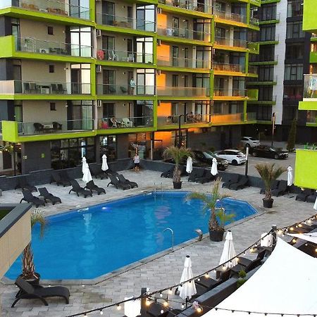 Moon Sea View Apartment - Spa N Pools Resort Mamaia Esterno foto